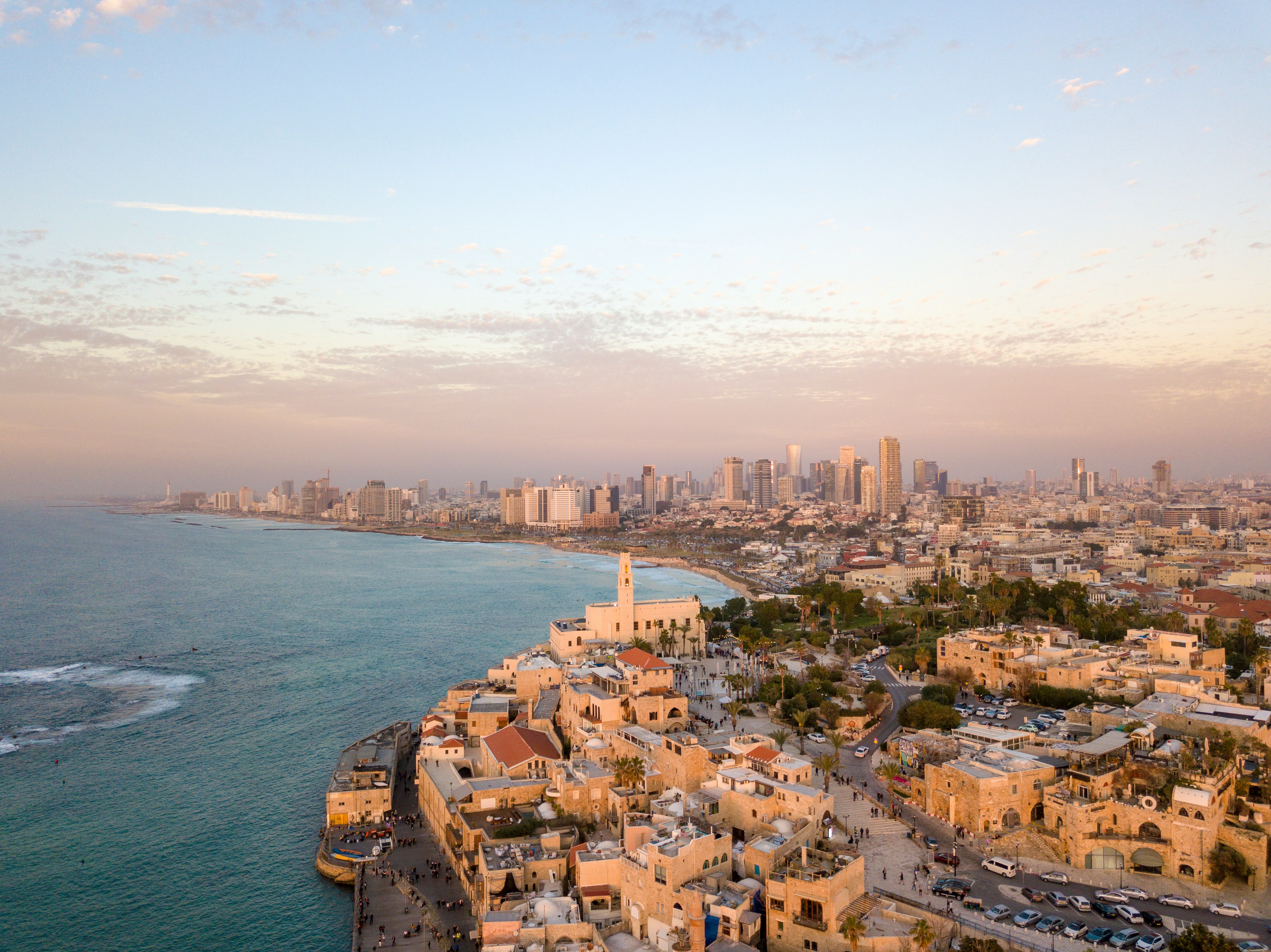 Shoreline of Tel Aviv