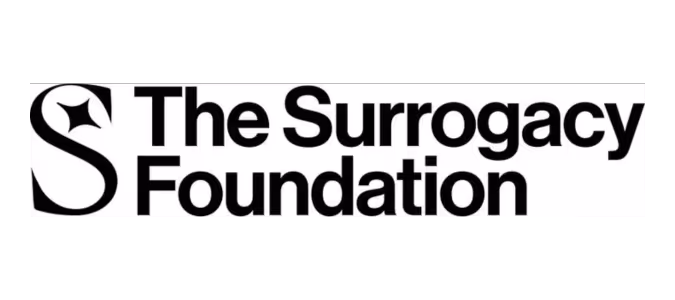 The Surrogacy Foundation logo with a stylized letter S.