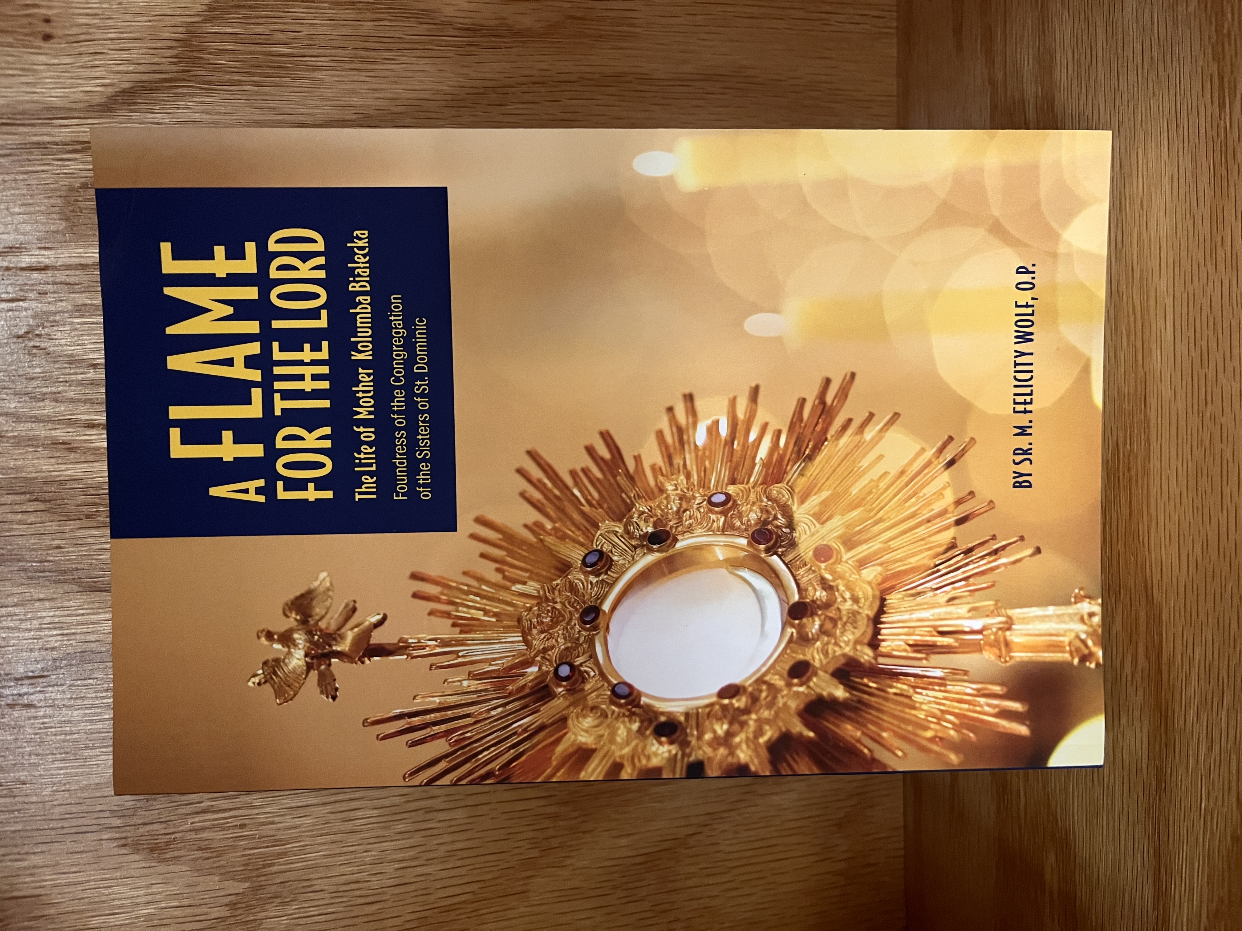 image of the book a flame for the Lord