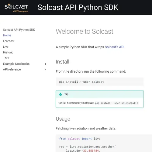 Eliminate boilerplate and focus on coding: Solcast’s new Python SDK