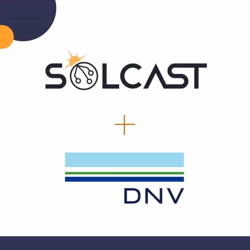 Solcast and DNV join forces to drive adoption of global solar irradiance data