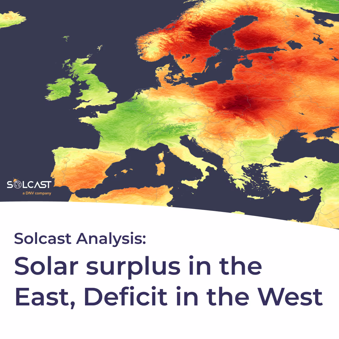Western Europe cloudy while East sees solar gains in May