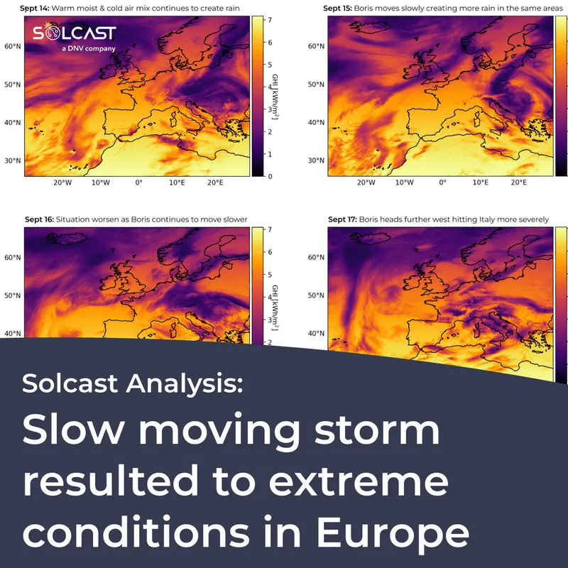 Storm Boris delivers record rain and early snows across Europe
