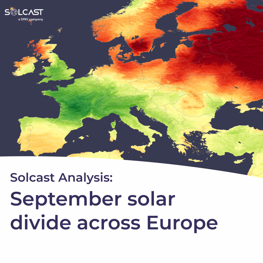 Western Europe sees September solar slump