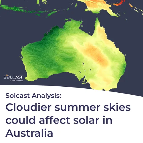 Cloudier summer predicted for Australia’s East Coast solar