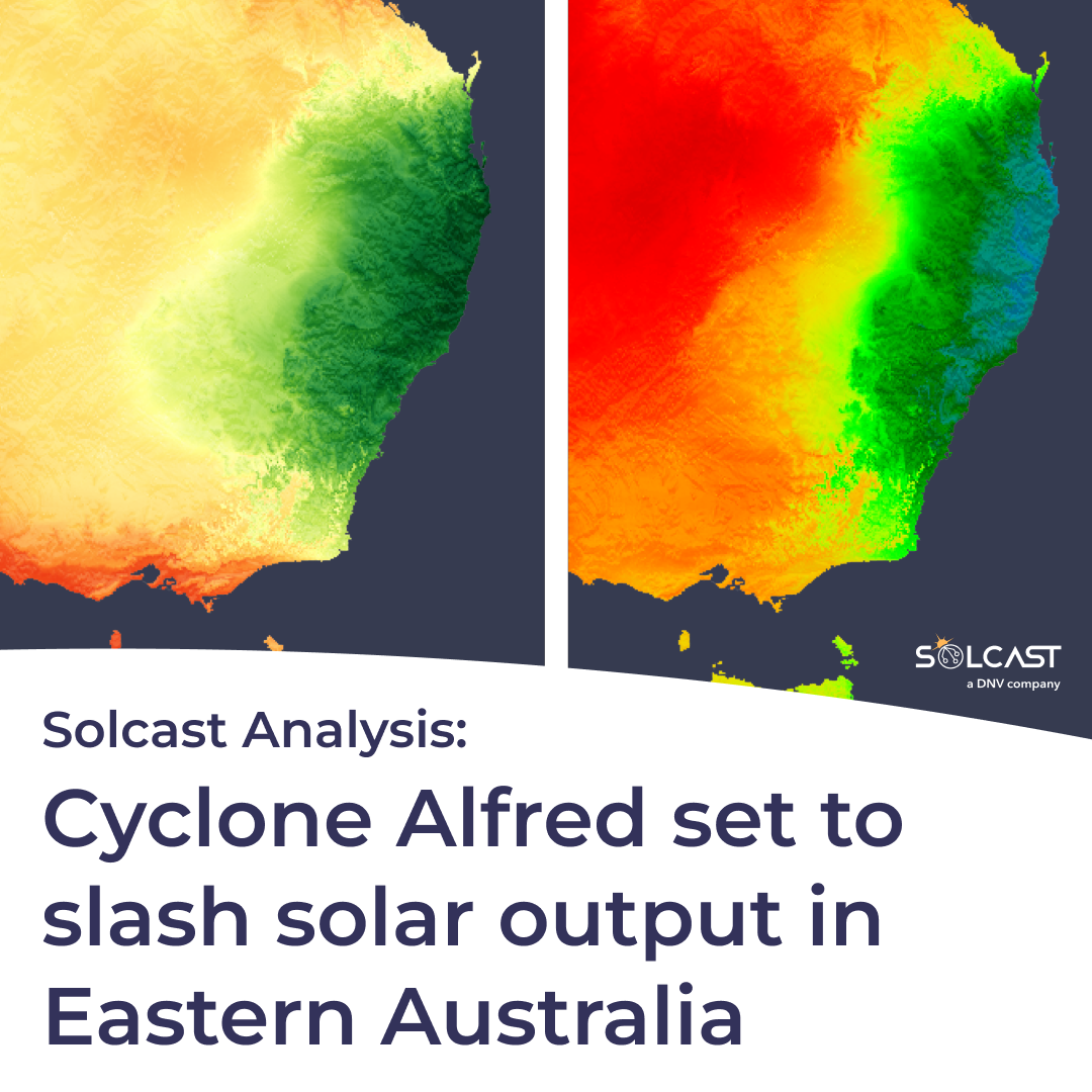 Australia's solar generation faces major disruptions from Cyclone Alfred