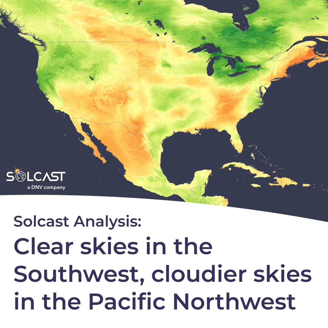 Weak La Niña patterns shape North American solar in February