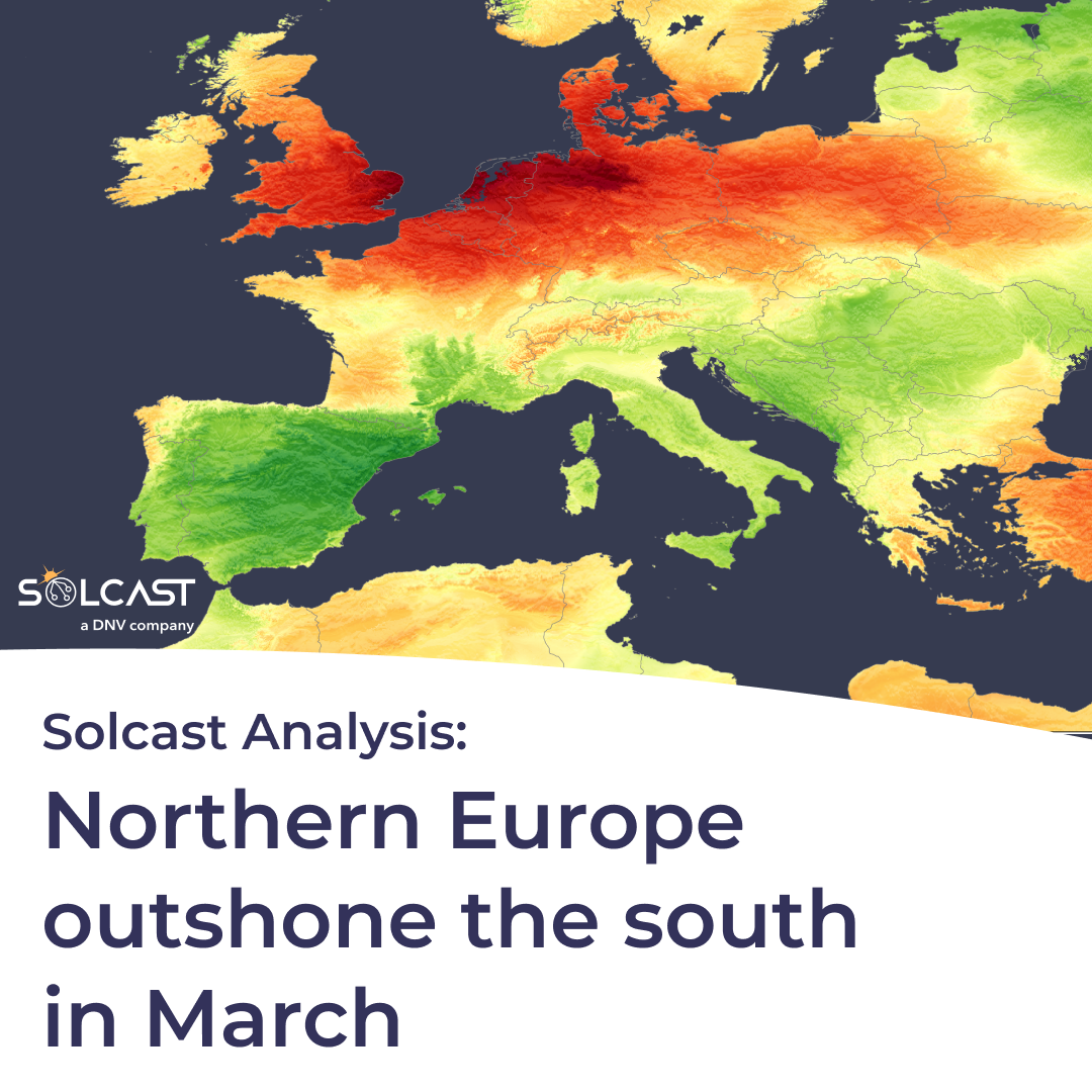 UK and Germany lead March solar surge amid Mediterranean cloud cover