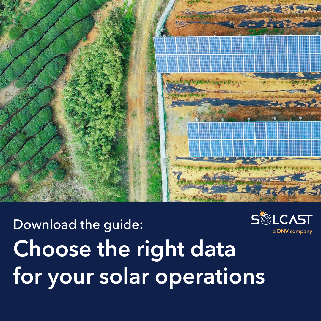 A guide to choosing the right data for solar