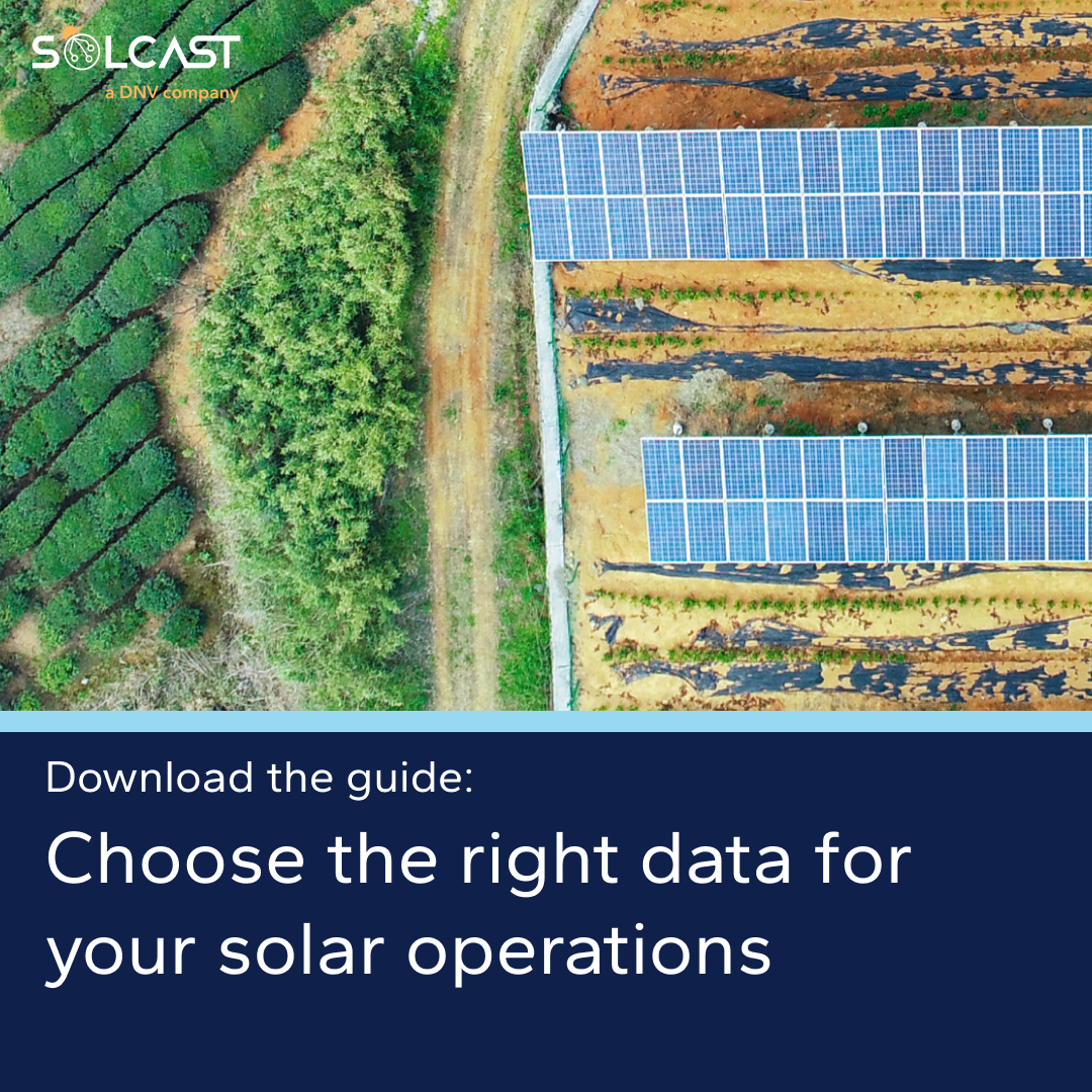 A guide to choosing the right data for solar