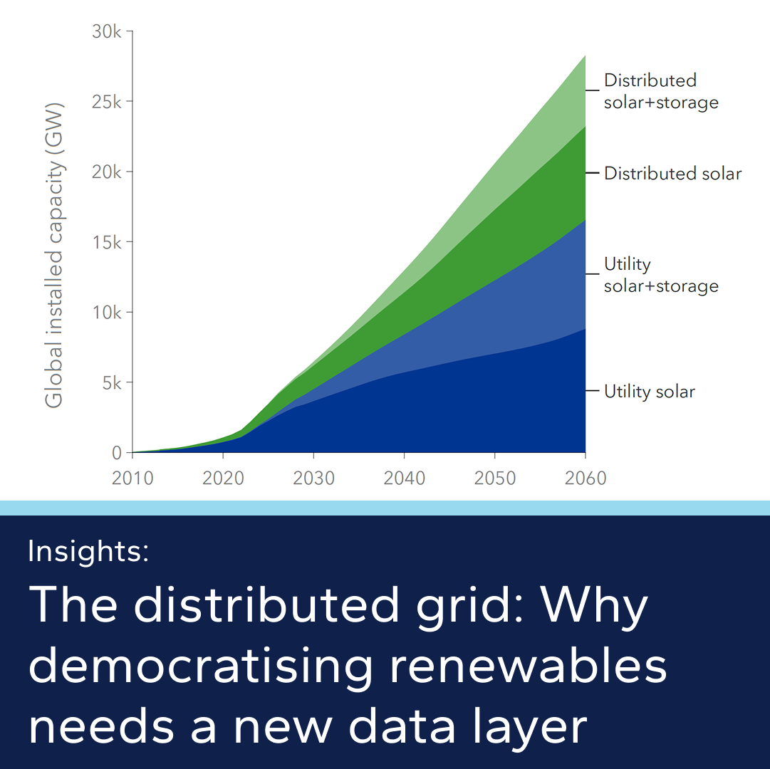 The distributed grid: Why democratising renewables needs a new data layer