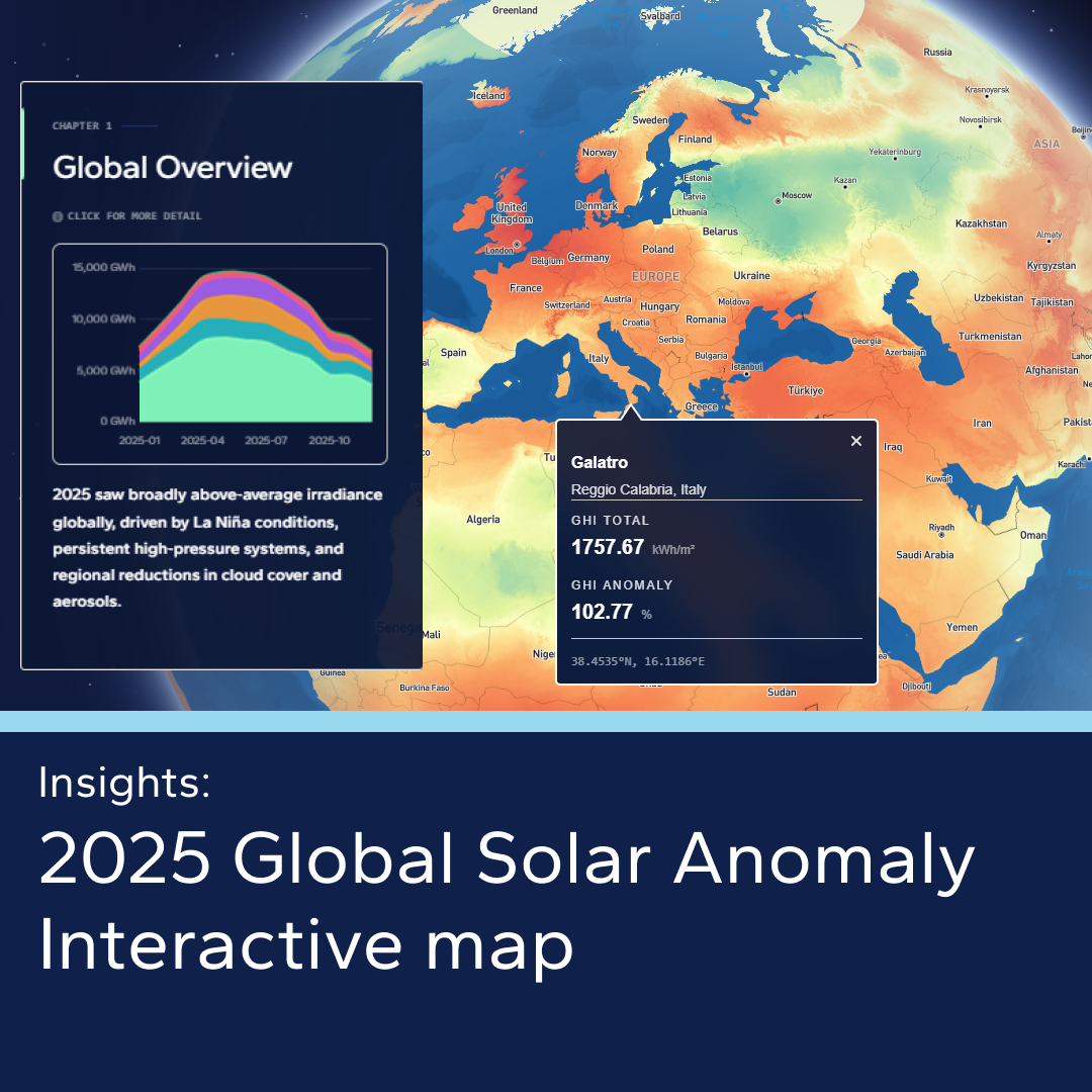 2025 Global Solar Irradiance & Production: How Weather Shaped a Record Year