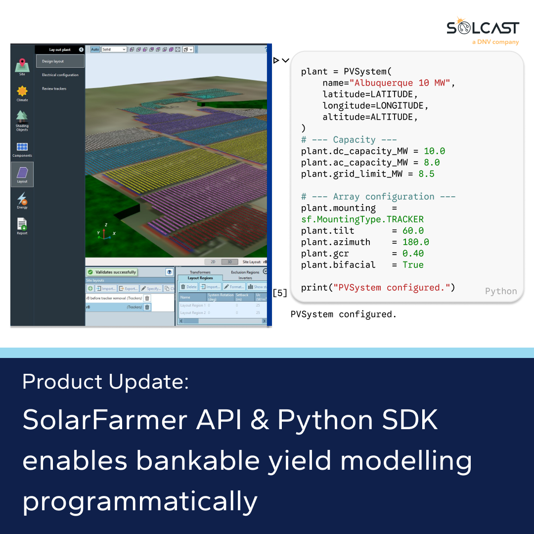 SolarFarmer 3D API: What a digital first yield engine changes for solar project finance