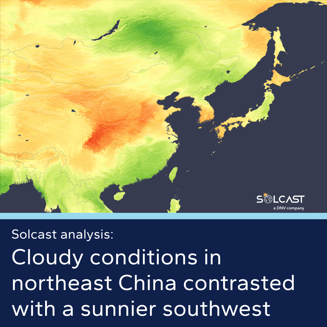Subtropical shift reshapes China’s summer solar resource as El Niño develops