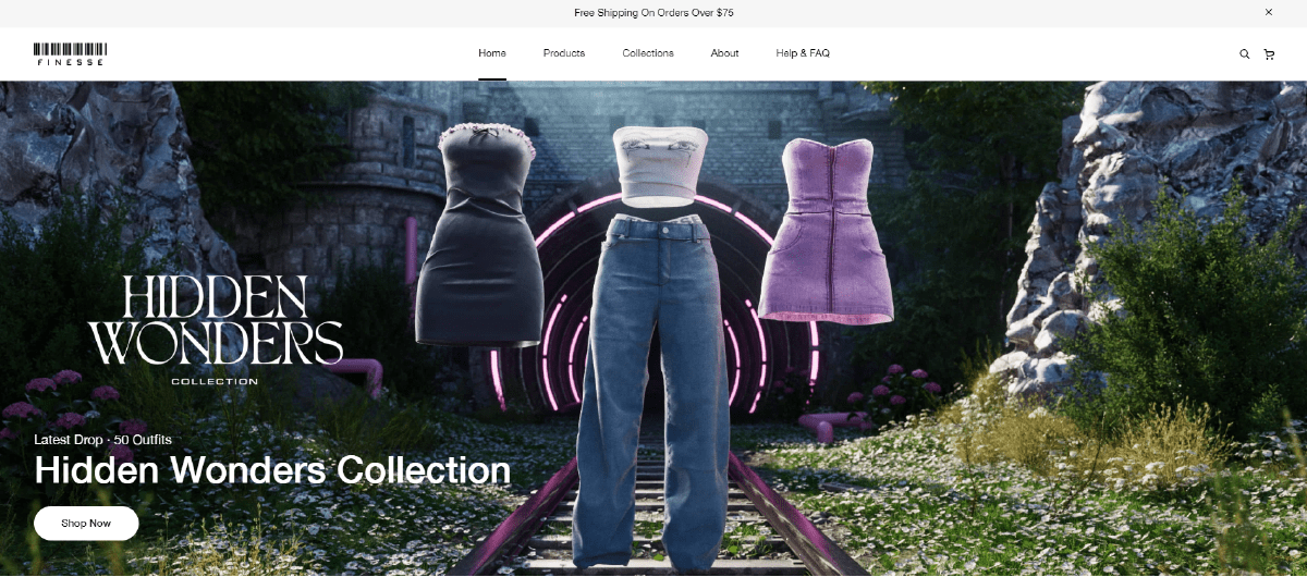Finesse - An AI-driven Fashion Retailer