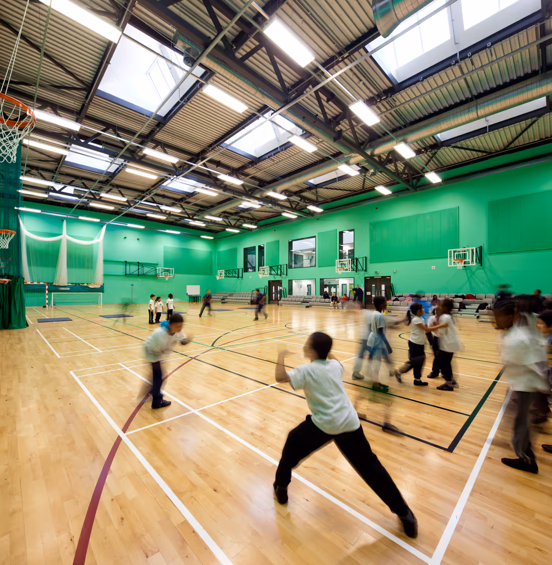 People playing a sport