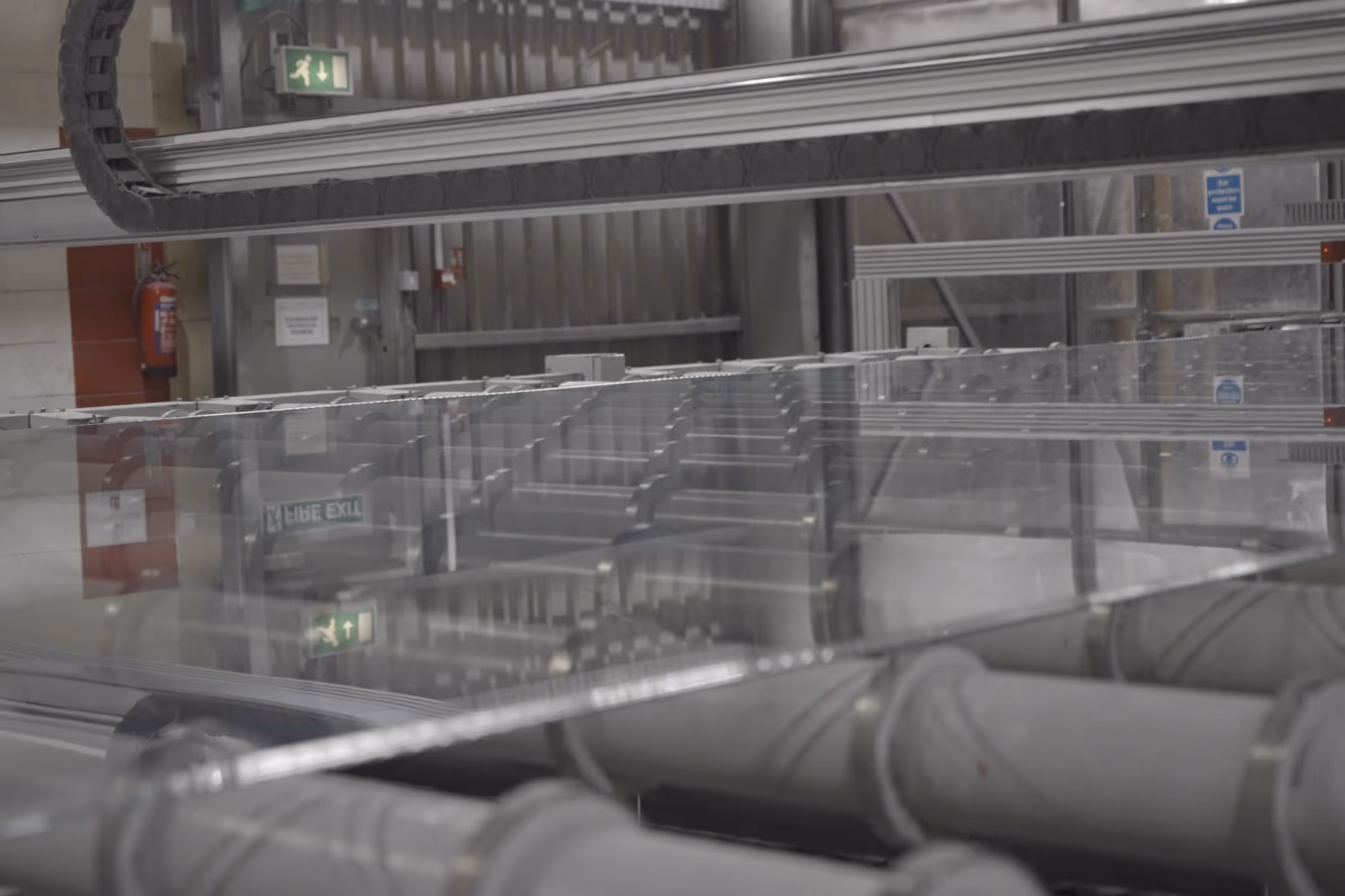 Grey pipes