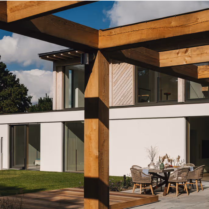 Outside view of a house