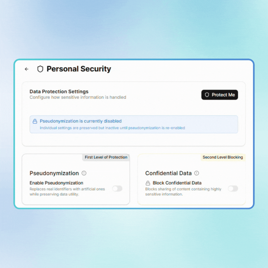 CoSpaceGPT's personal security features