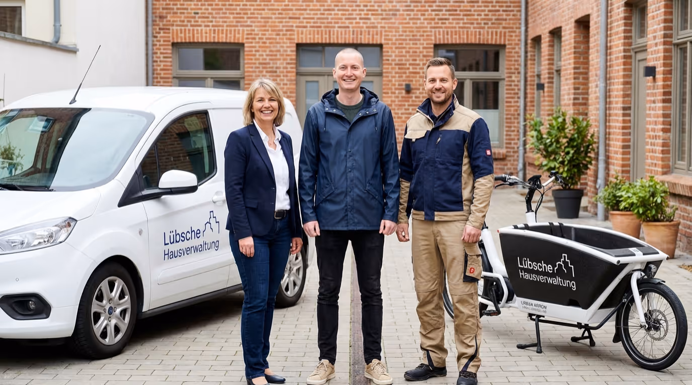 Das Team der Lübschen Hausverwaltung