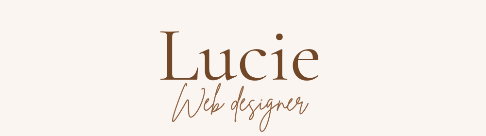Logo lucie design web