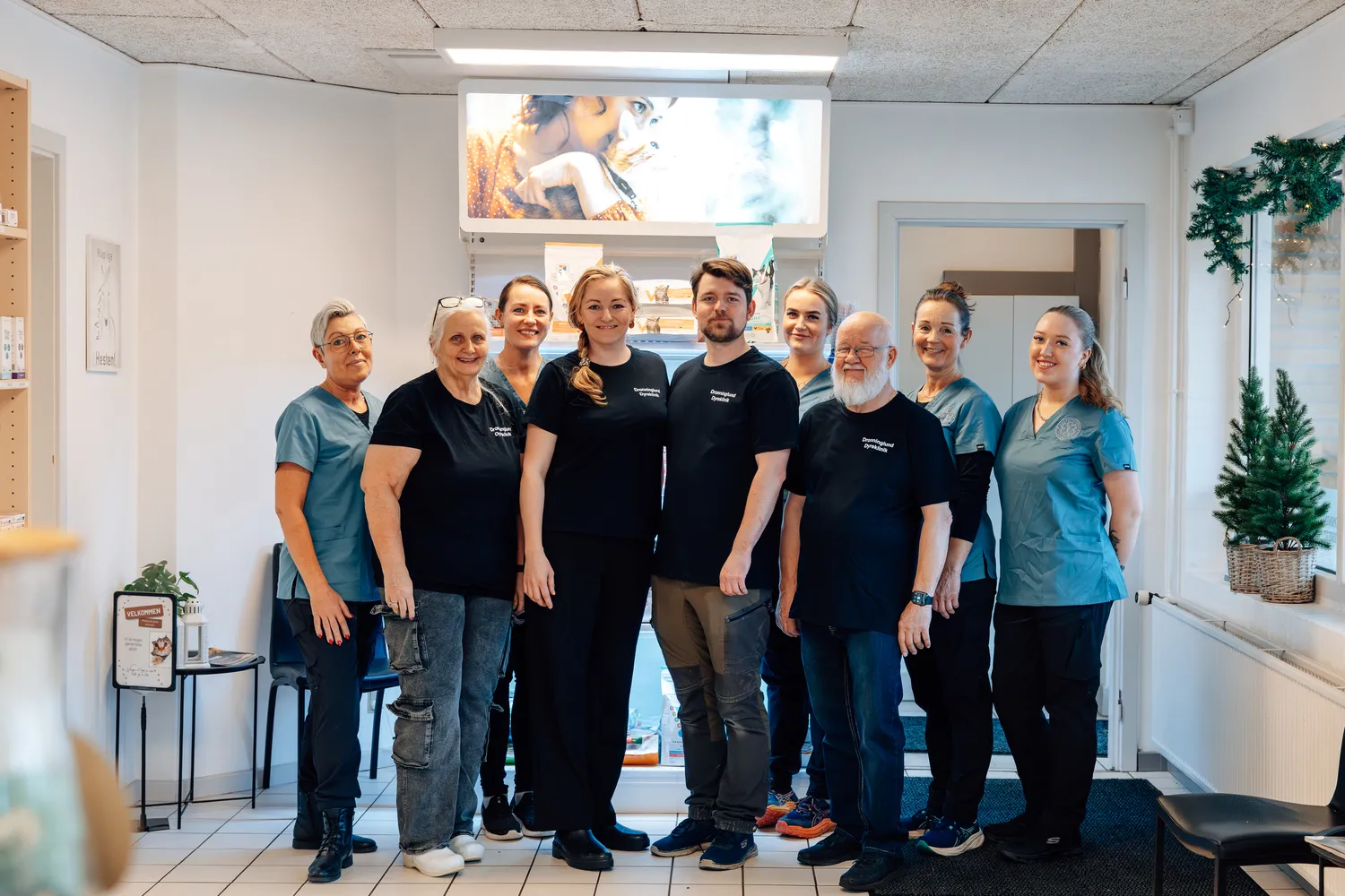 Medarbejdere hos Dronninglund Dyreklinik 2026