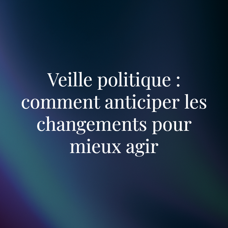 Illustration accompagnant l'article "Veille numérique : comment optimiser votre stratégie d'information en 2025"