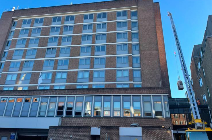 Commercial air conditioning work