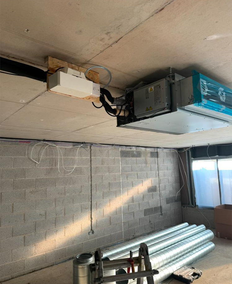 New industrial air conditioning