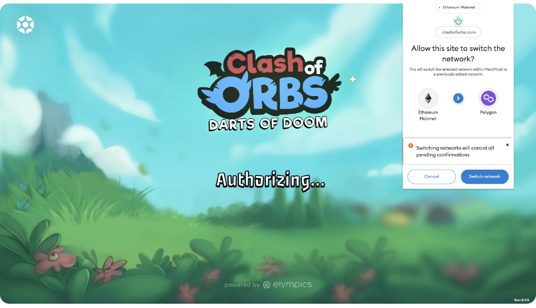 How to play Clash of Orbs by Elympics