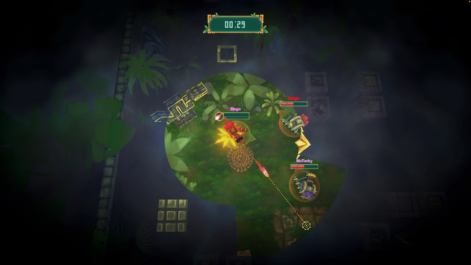 Temple Tanks by Elympics: gameplay overview