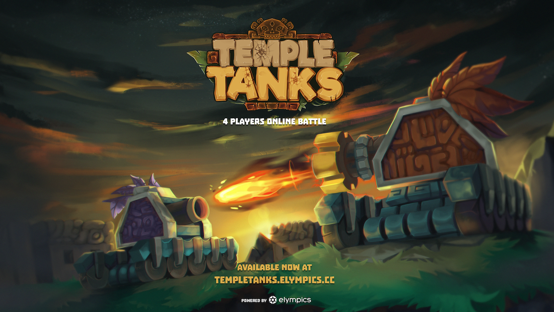 Temple Tanks by Elympics: gameplay, rules, art works