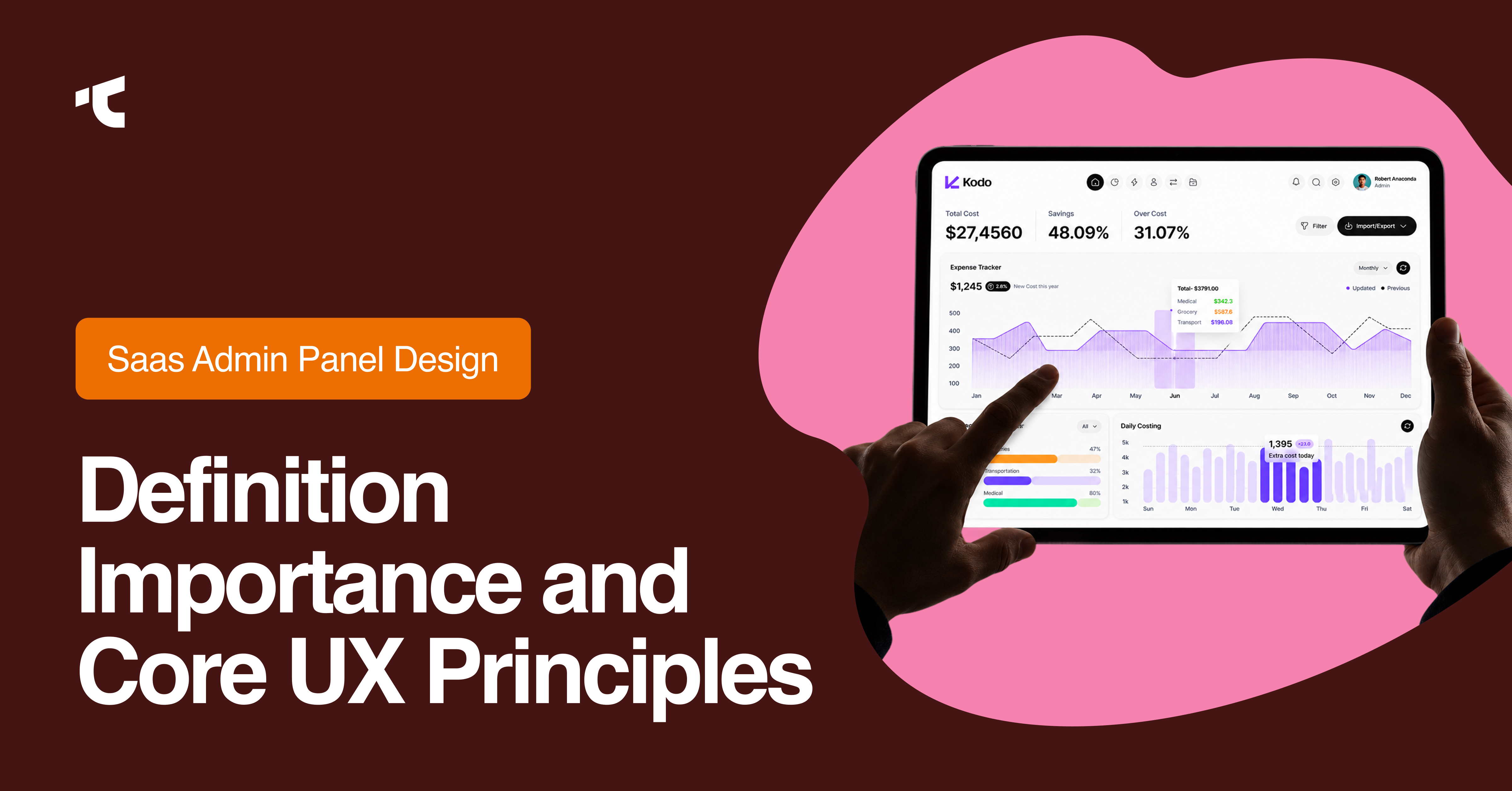 SaaS Admin Panel Design: Definition, Importance, and Core UX Principles
