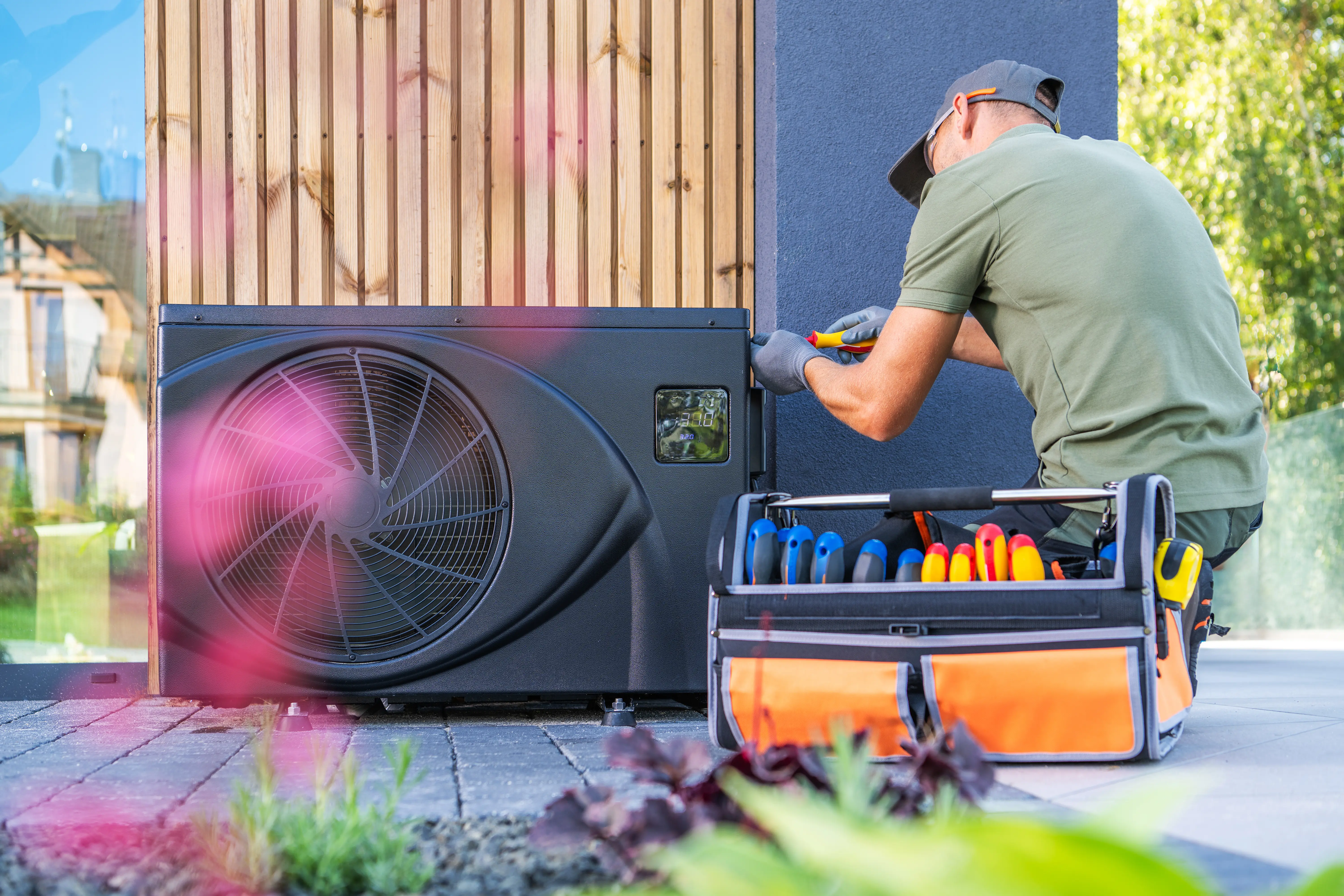 Wärmepumpe Installation