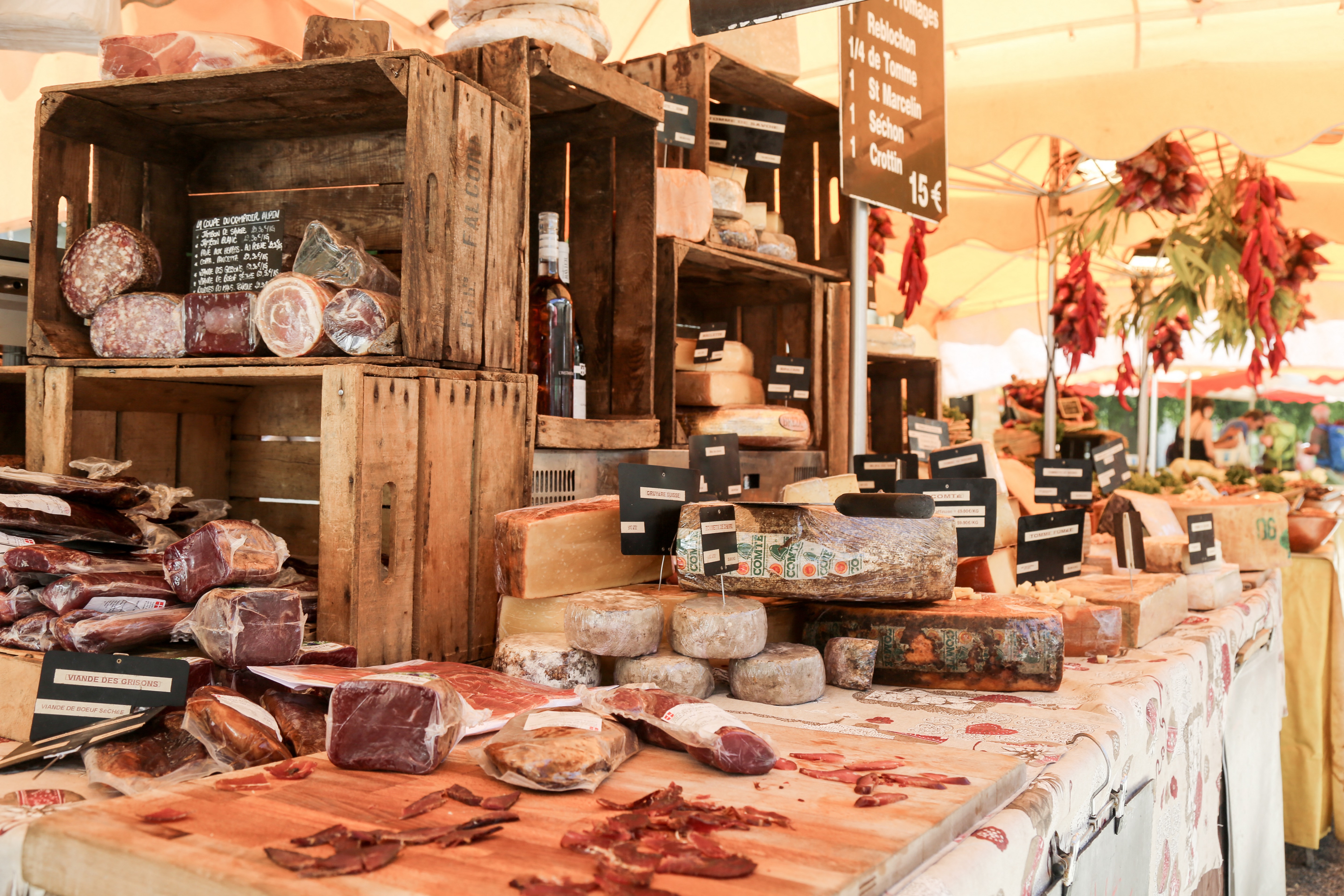 sample local produce