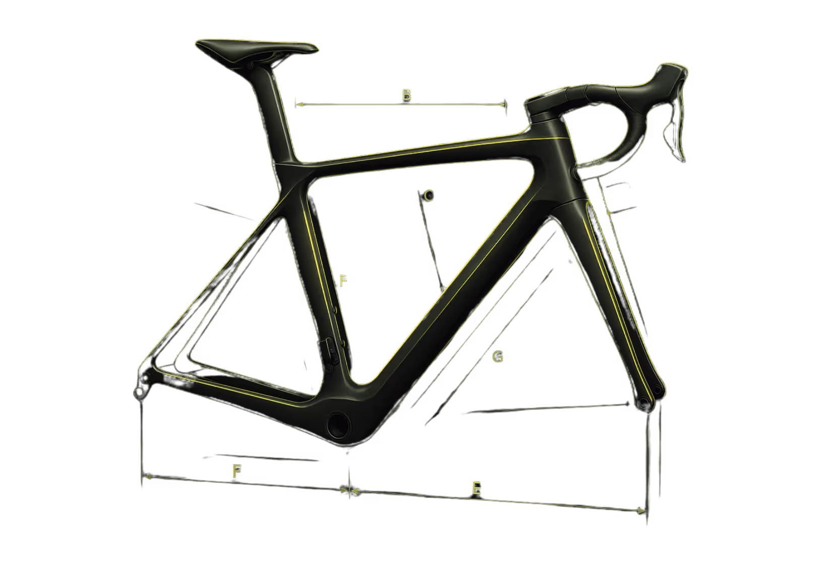 Bike geometries ai design