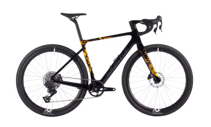 Whistle Bikes Kiowa full-carbon gravel bike with high-performance design, advanced technology and innovative precision engineering