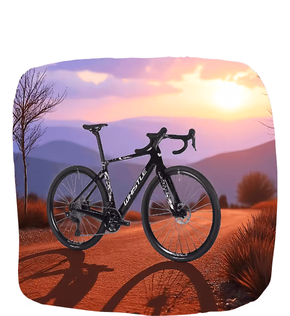 Whistle Bikes Kiowa GRX820 top-tier carbon gravel bike with high-performance design and innovative technology
