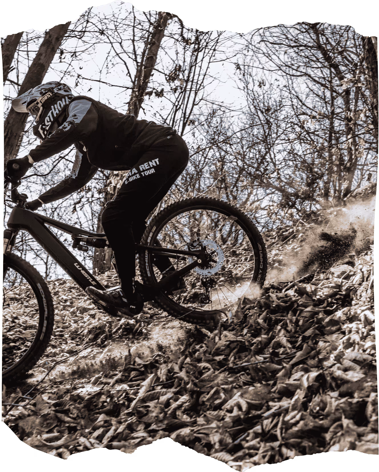 Whistle Bikes B-Rush C11.5 full-carbon e-enduro e-bike with Bosch Performance CX engine and innovative high-tech design