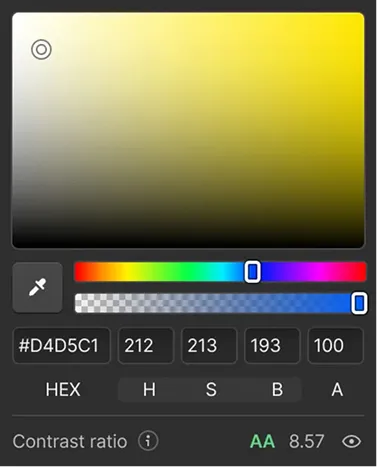 Farbpalette