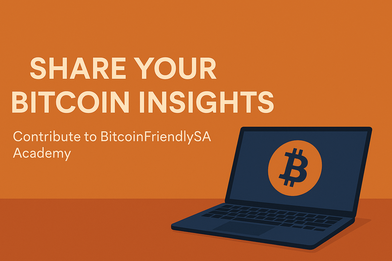 Want to share your Bitcoin insights with South Africans?
