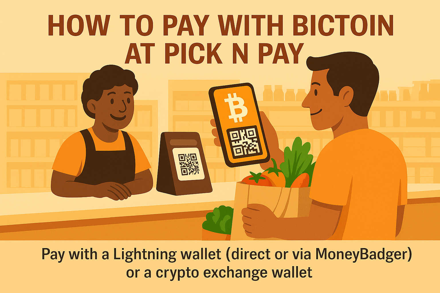 How to Pay with Bitcoin at Pick n Pay