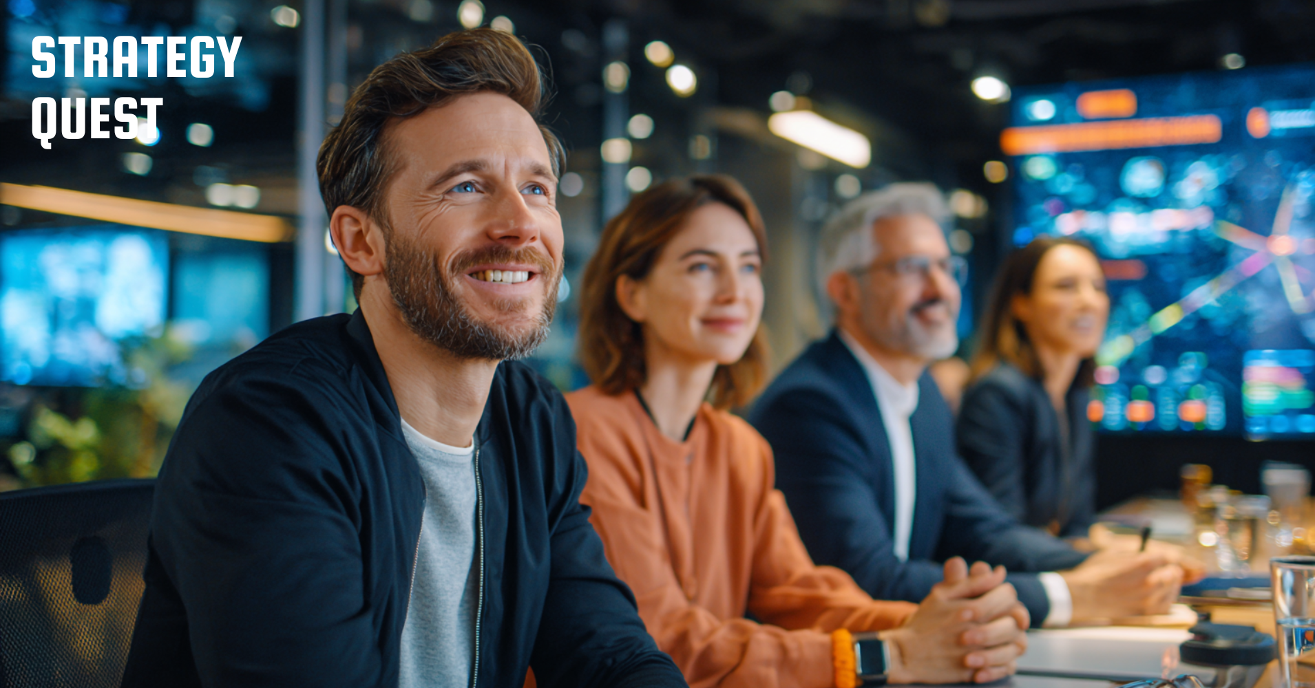 Stakeholder sentiment dashboard with support levels by initiative