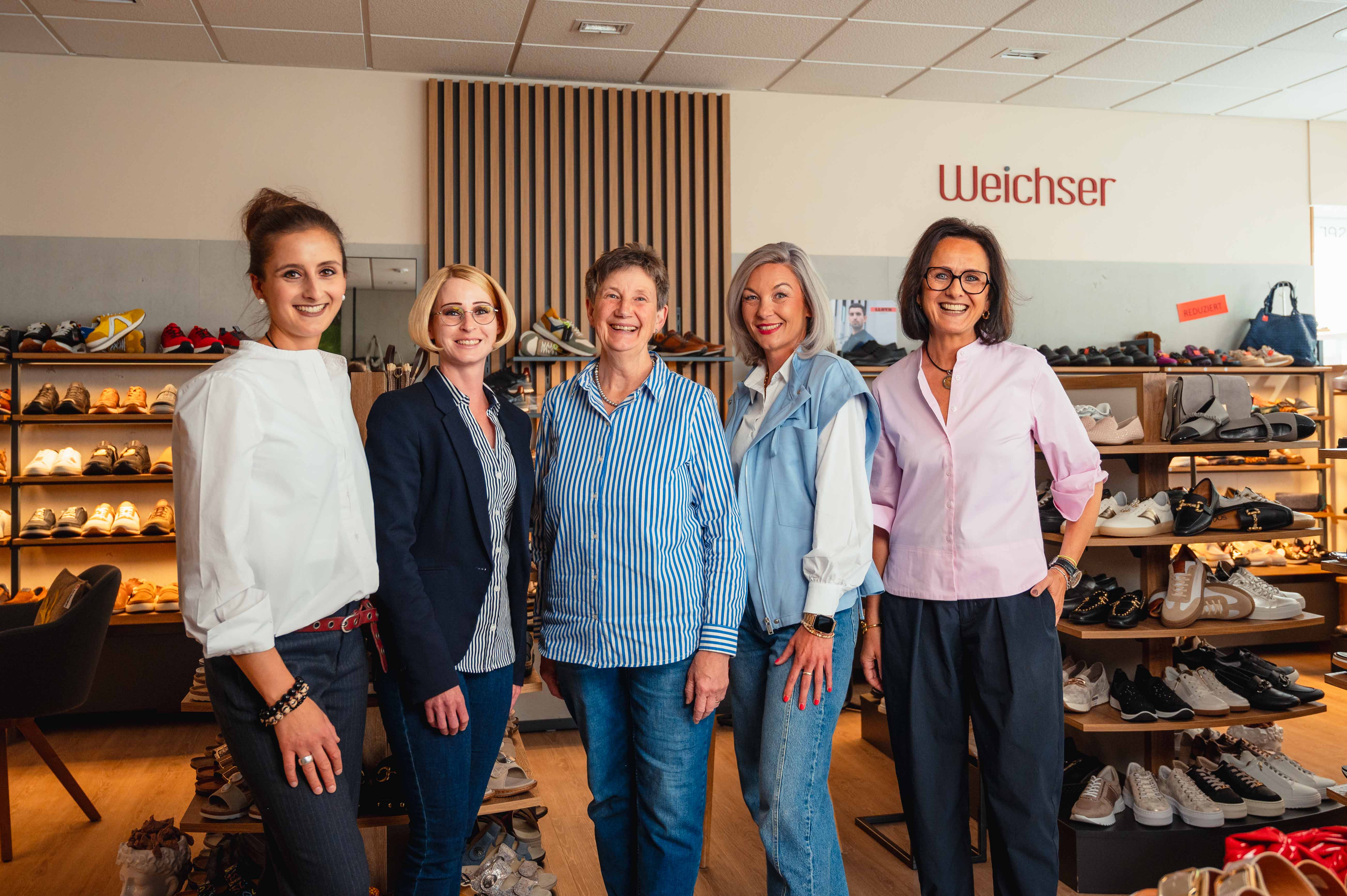 Das Team von Schuhhaus Weichser