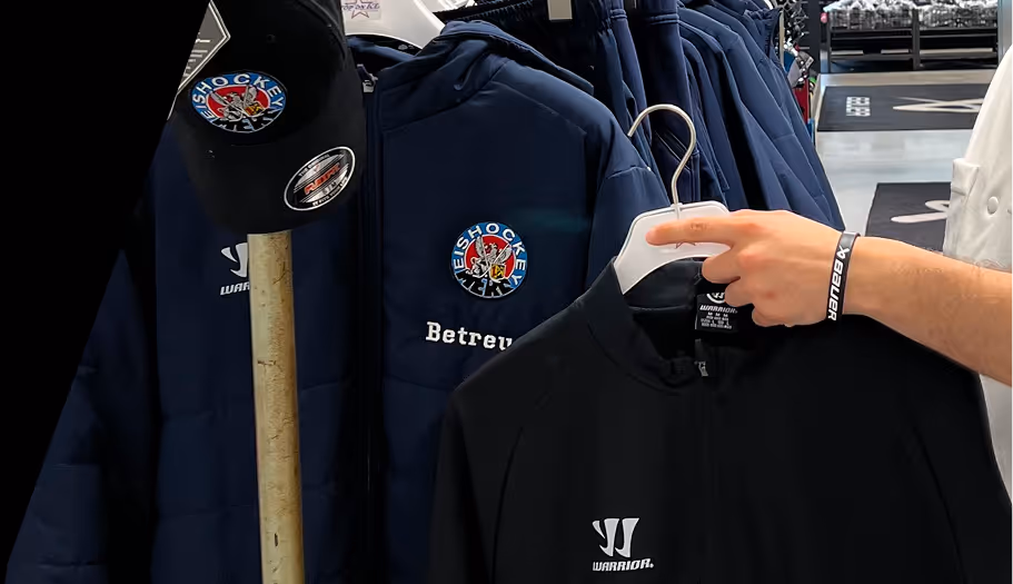 Top on Ice Serviceleistung: Teamwear