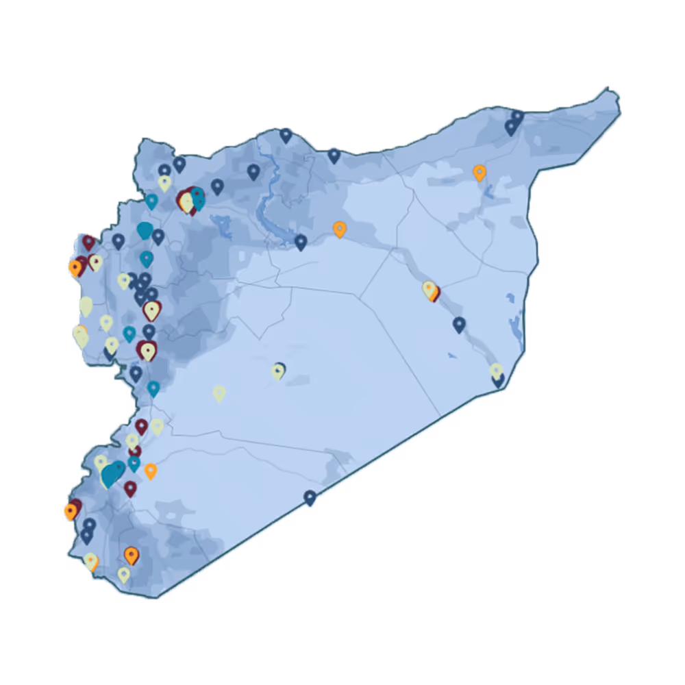 Rebuilding Syria Map