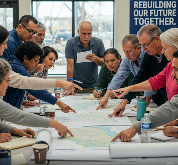 Community Engagement in Planning and Decision-Making for Reconstruction