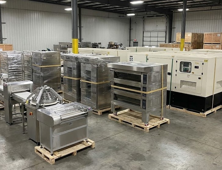 توريد خطوط إنتاج ومولدات كهربائية للمخابز