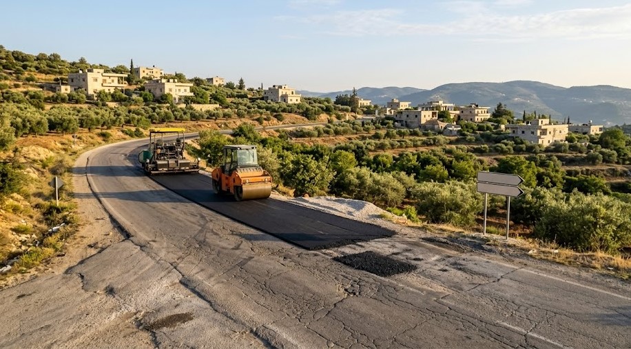 مناقصة صيانة وصلات طرق في بيت الدوارة وحارات حربوق والعين ومعادي لبلدية الجروية بطرطوس