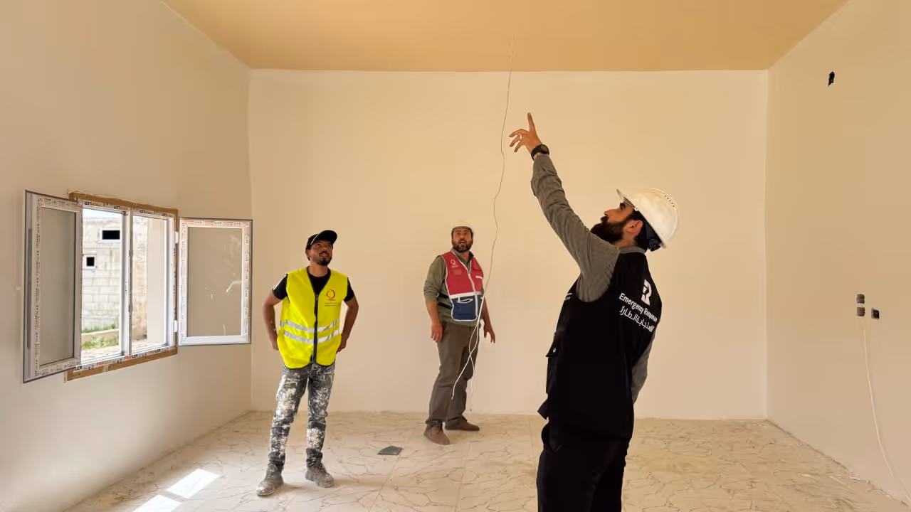 Home Rebuilding Project in Al-Umqiyya Village for Displaced Families project cover | Rebuilding Syria Platform
